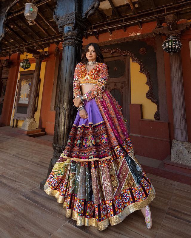 Jaipuri Lehnga Choli Dupatta